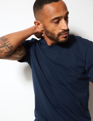 T-shirt &agrave; encolure ronde 100&nbsp;% coton