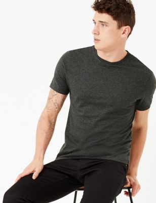 Slim Fit Pure Cotton T-Shirt - LV
