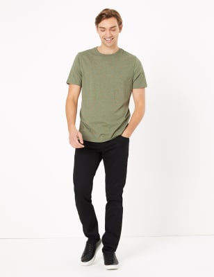 

Mens M&S Collection T-Shirt mit Fahrradmotiv - Khaki, Khaki