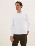Pure Cotton Long Sleeve T-Shirt