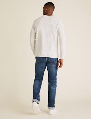 Henley T Shirt Aus Baumwolle Mit Waffelmuster