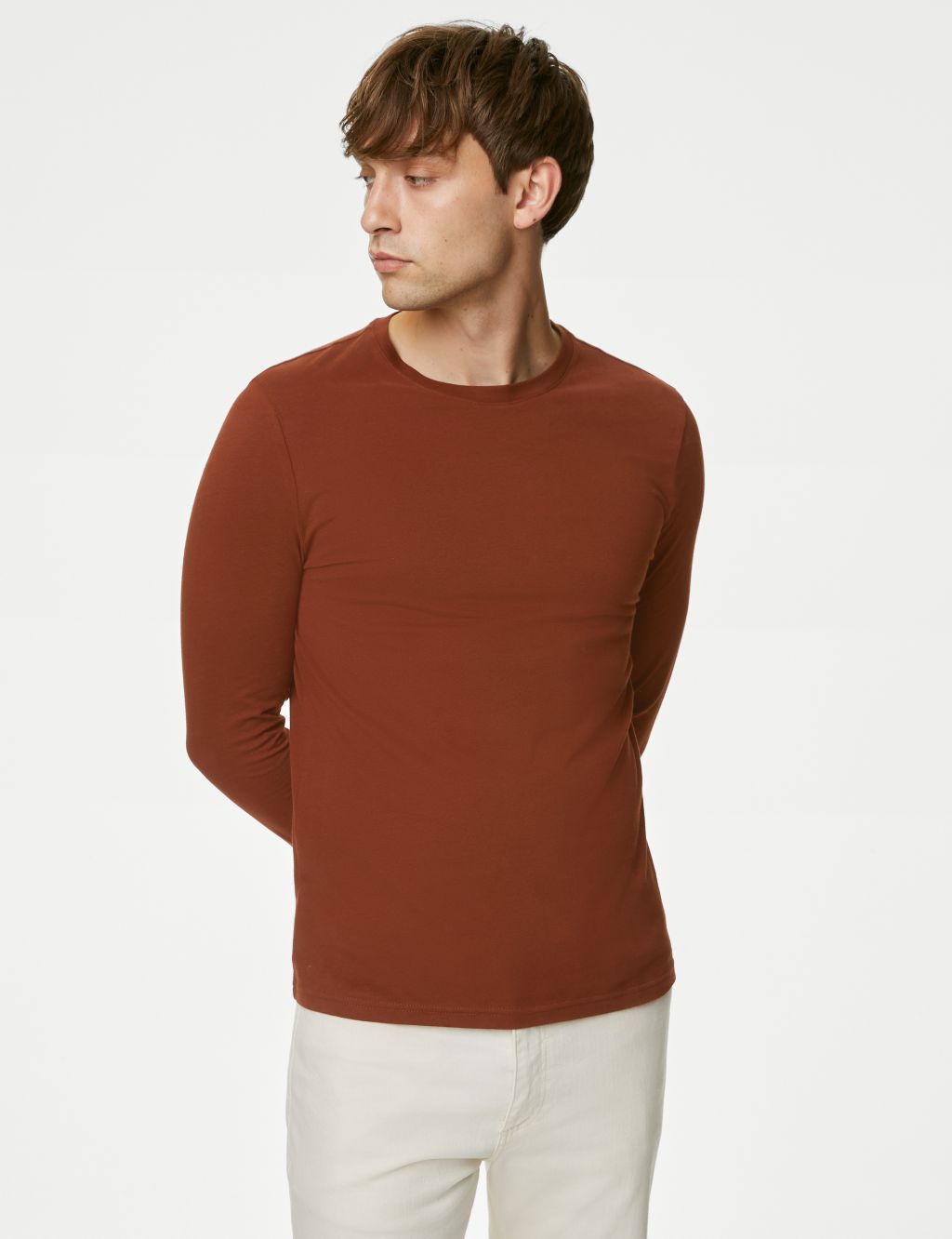 Pure Cotton Long Sleeve T-Shirt image 3