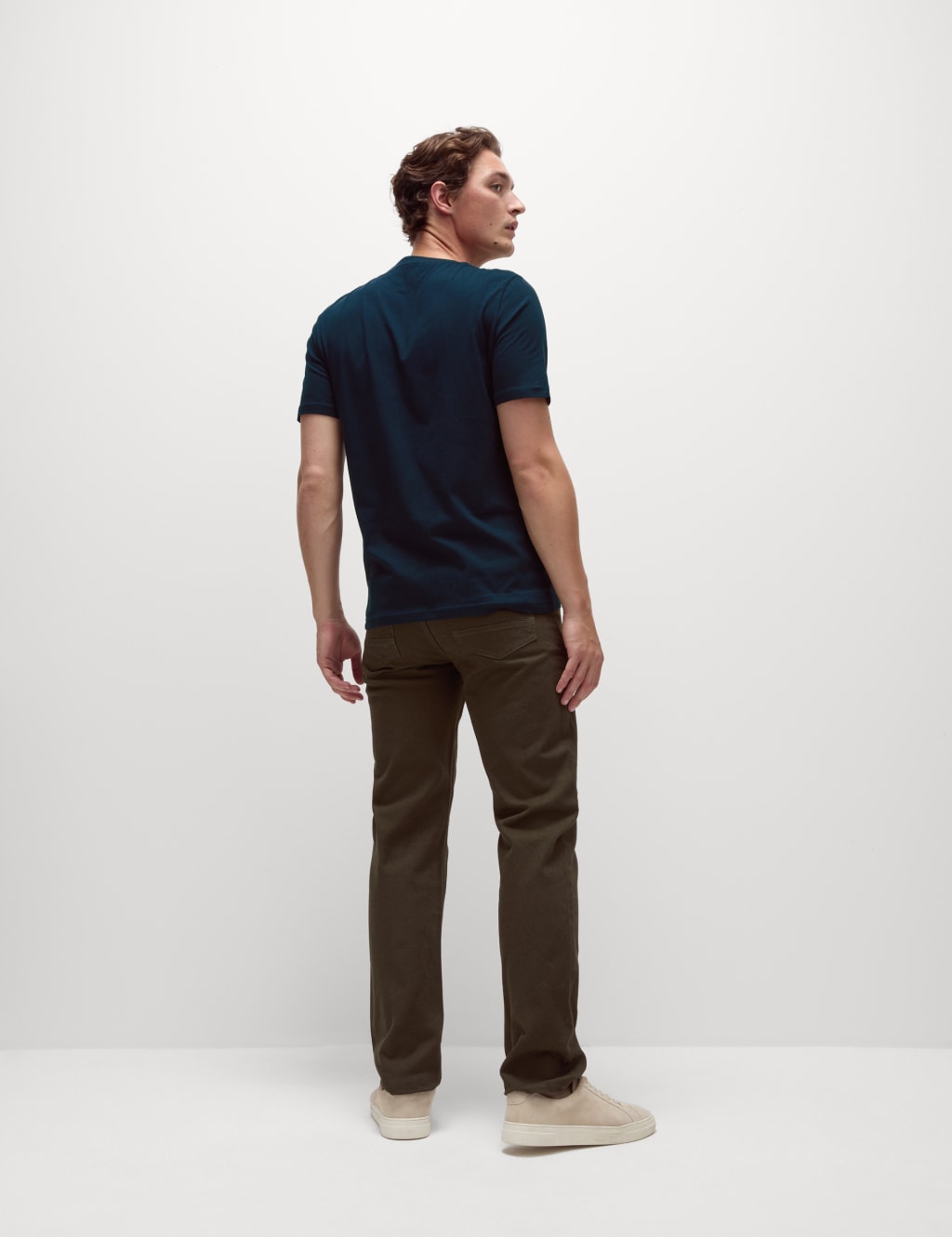 Pure Cotton Crew Neck T-Shirt image 3