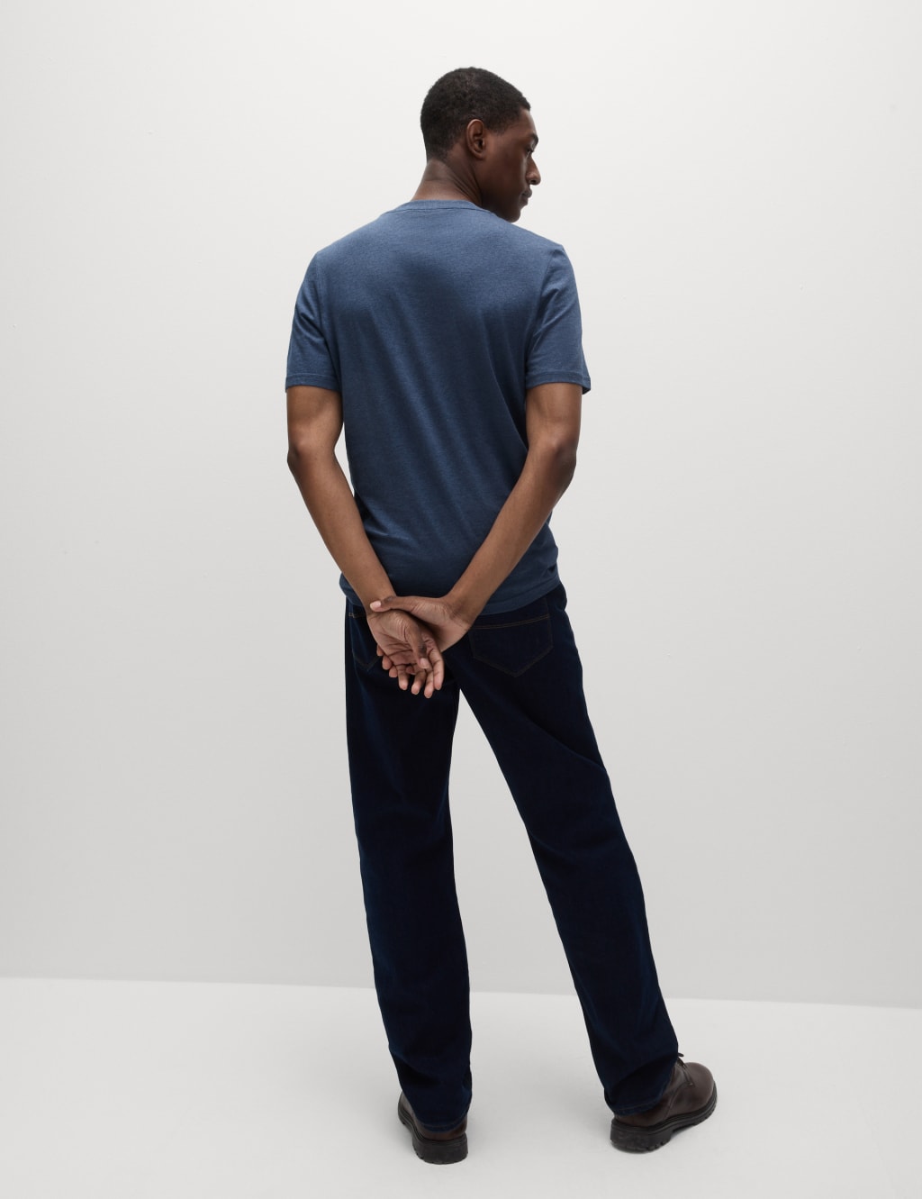 Pure Cotton Crew Neck T-Shirt image 4