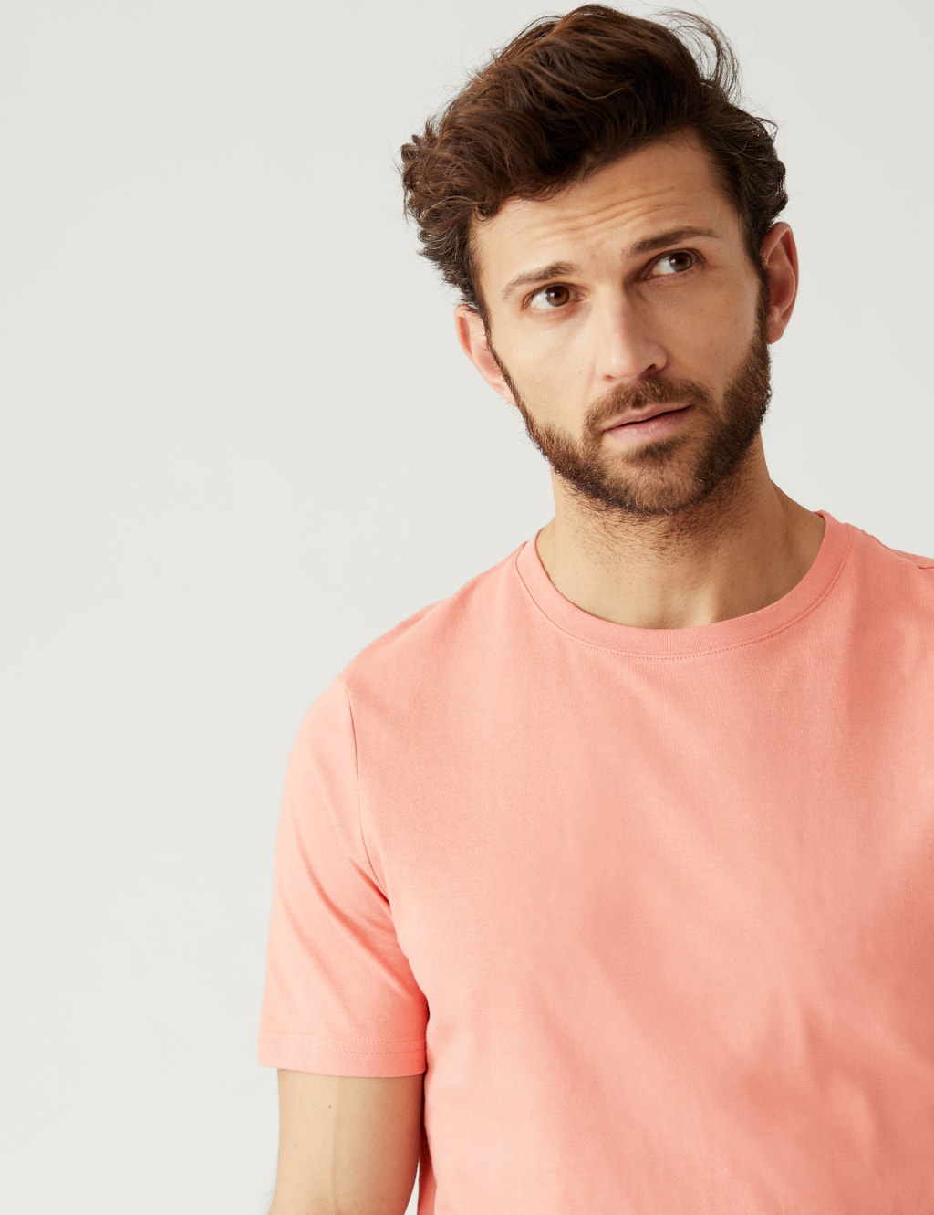 Pure Cotton Crew Neck T-Shirt image 1