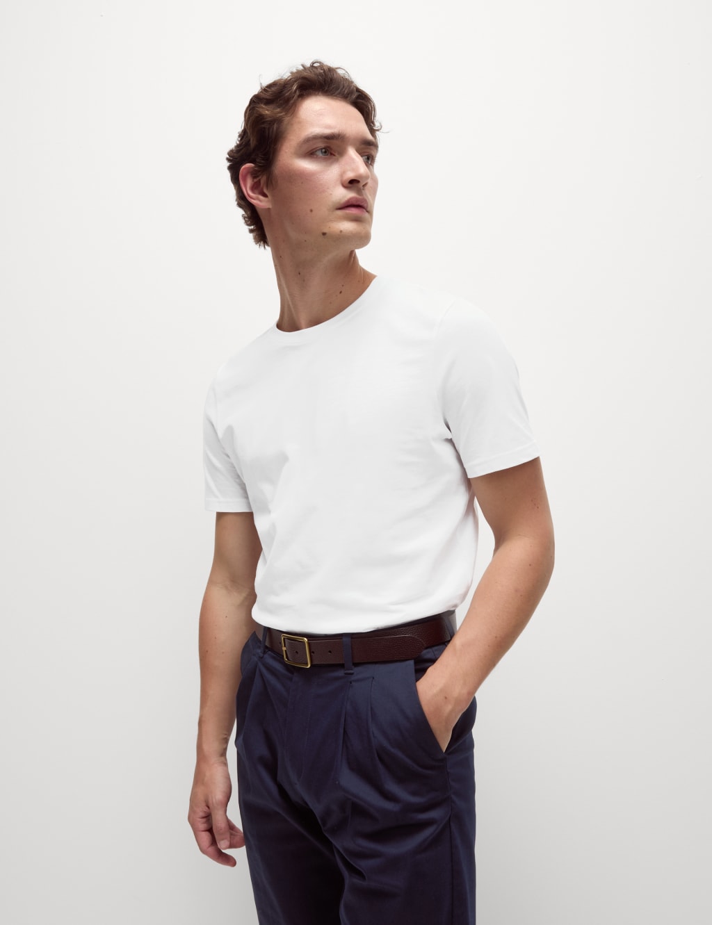 White T Shirts M S