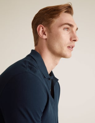 polo cotton long sleeve