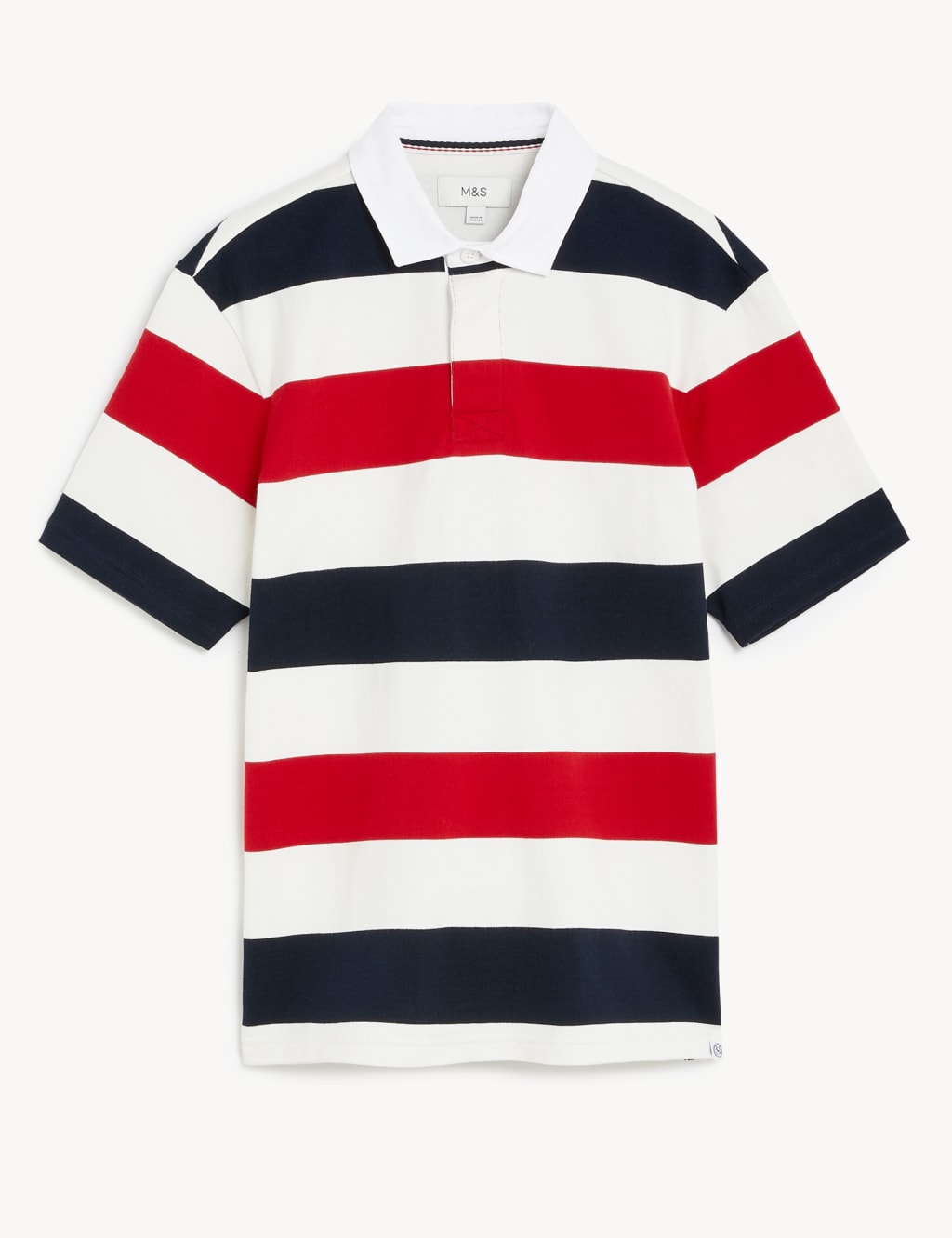 Mens Rugby Shirts & Tops Long Sleeve Rugby Shirts M&S