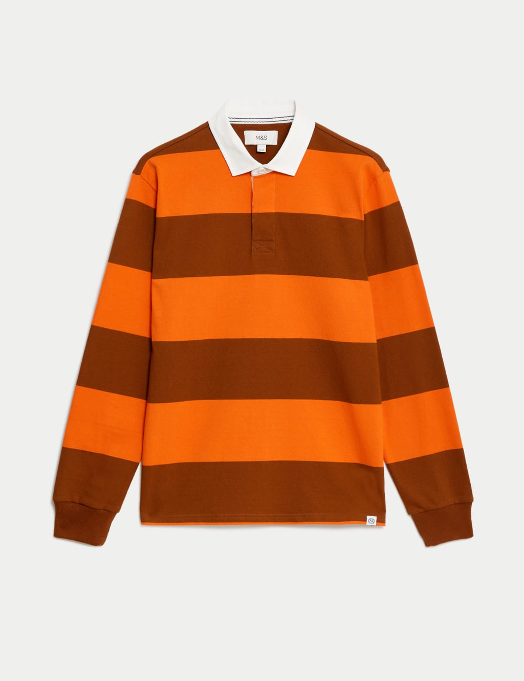 Pure Cotton Striped Rugby Shirt image 2