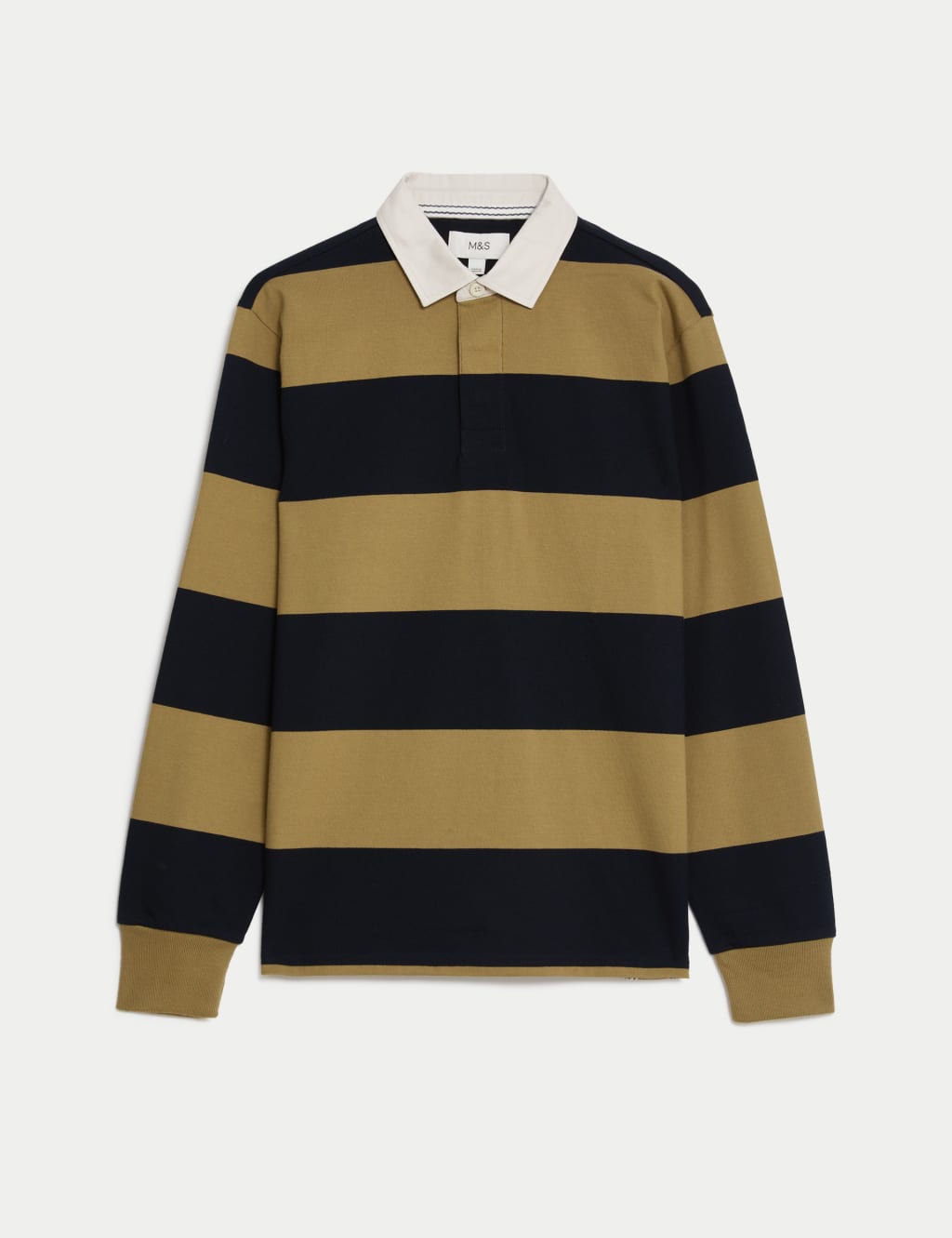Pure Cotton Striped Rugby Shirt image 2