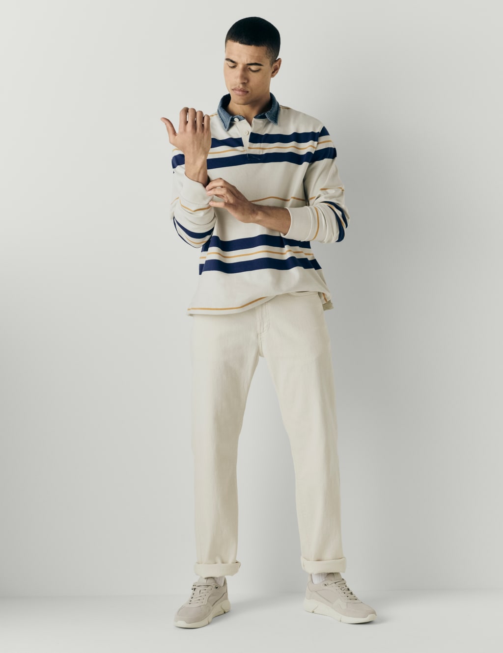 Men’s LongSleeved Rugby Shirts M&S