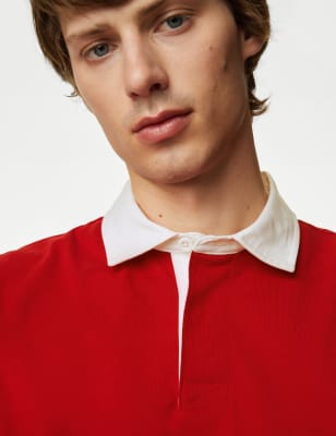 Pure Cotton Rugby Shirt