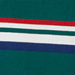 Pure Cotton Striped Rugby Shirt - greenmix