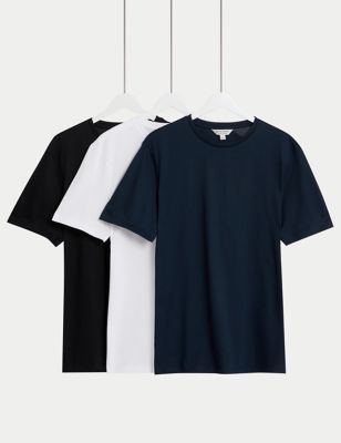 3pk Pure Supima® Cotton T-Shirts