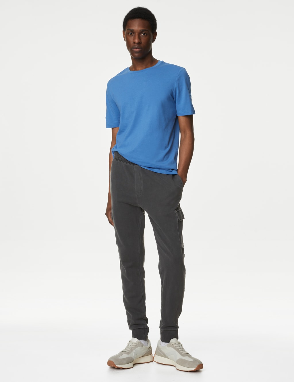 3pk Pure Cotton Crew Neck T-Shirts image 2