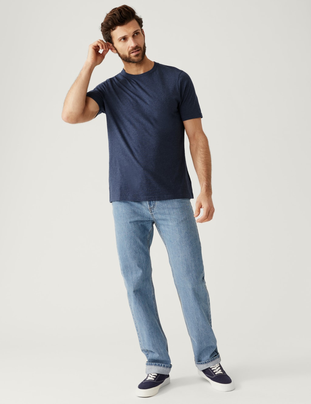 7pk Pure Cotton Crew Neck T-Shirts image 3