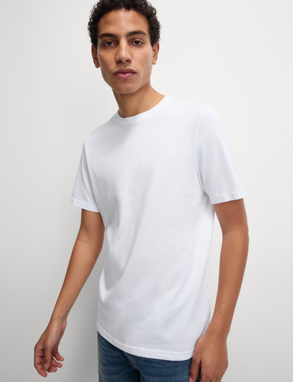 7pk Pure Cotton Crew Neck T-Shirts image 3