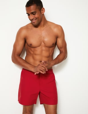 Short de bain uni, s&eacute;chage rapide