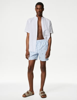 Boat Print Swim Shorts