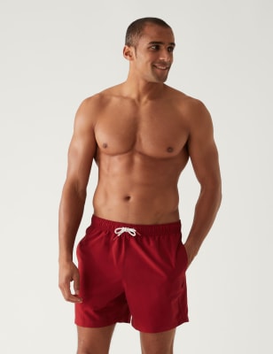 

Mens M&S Collection Schnell trocknende Badehose - Medium Red, Medium Red