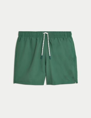 

Mens M&S Collection Quick Dry Swim Shorts - Dark Green, Dark Green