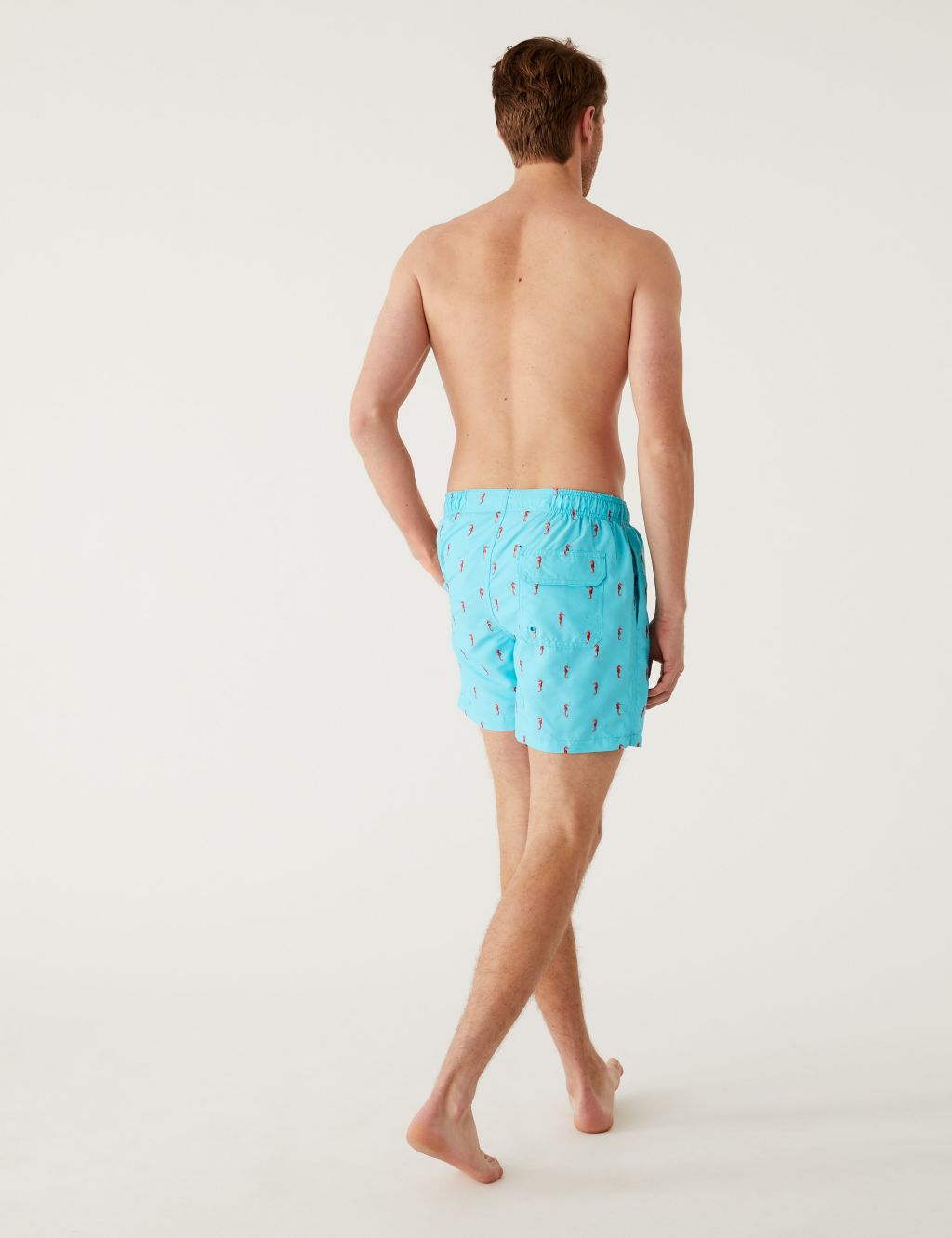 Quick Dry Embroidered Swim Shorts image 3