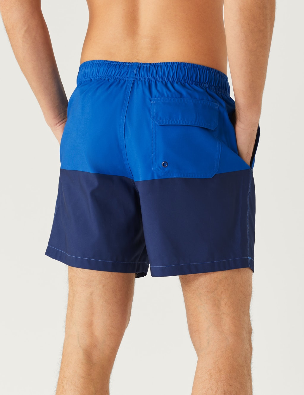 Quick Dry Colour Block Swim Shorts image 2