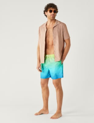 Quick Dry Ombre Swim Shorts