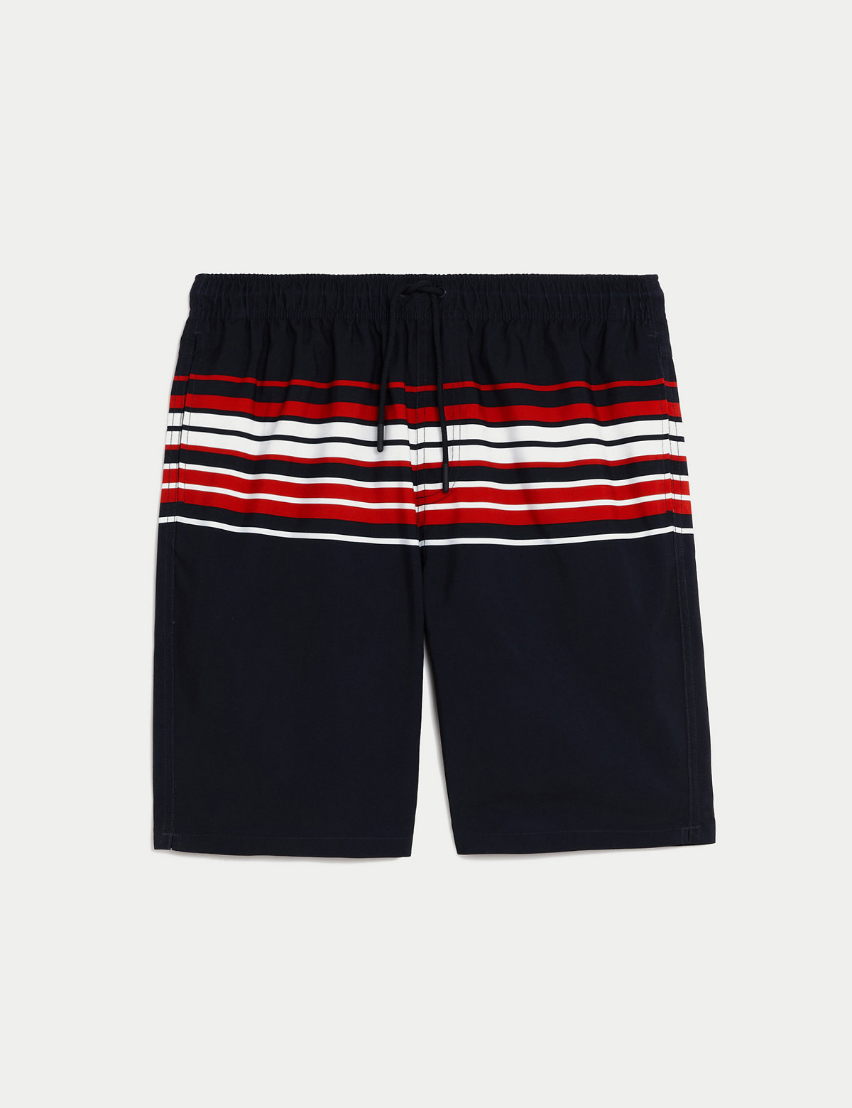 Quick Dry Striped Swim Shorts