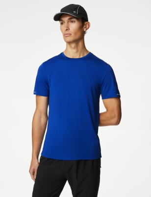 

Mens Goodmove Crew Neck Sports T-Shirt - Cobalt, Cobalt