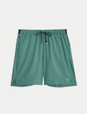 Drawstring Zip Pocket Shorts