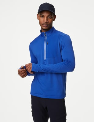 Half Zip Long Sleeve Top - CH