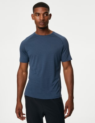 

Goodmove Camiseta de entrenamiento de secado rápidoMens - Medium Navy, Medium Navy