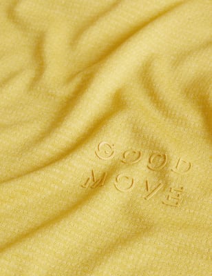 

Mens GOODMOVE Schnell trocknendes Trainings-T-Shirt in schmaler Passform - Sun Gold, Sun Gold