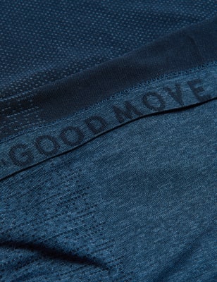 

GOODMOVE Camiseta sin costuras para entrenarMens - Dark Navy, Dark Navy