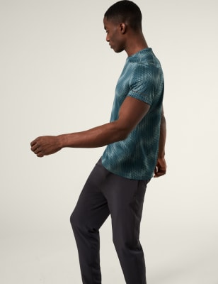 

Goodmove Camiseta de entrenamiento estampadaMens - Smokey Green, Smokey Green