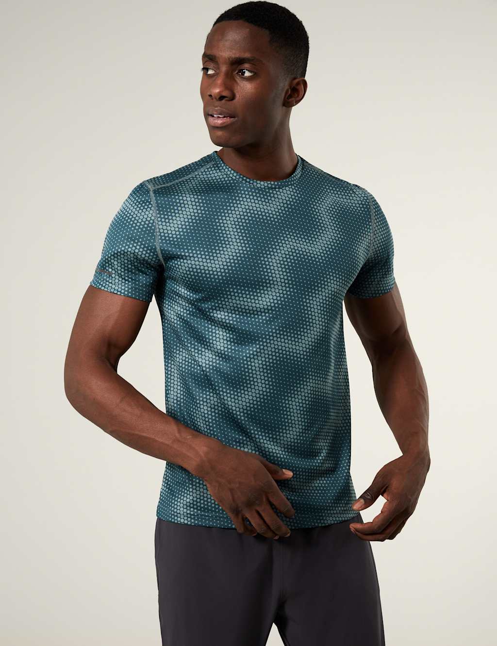 Printed Training T-Shirt image 2