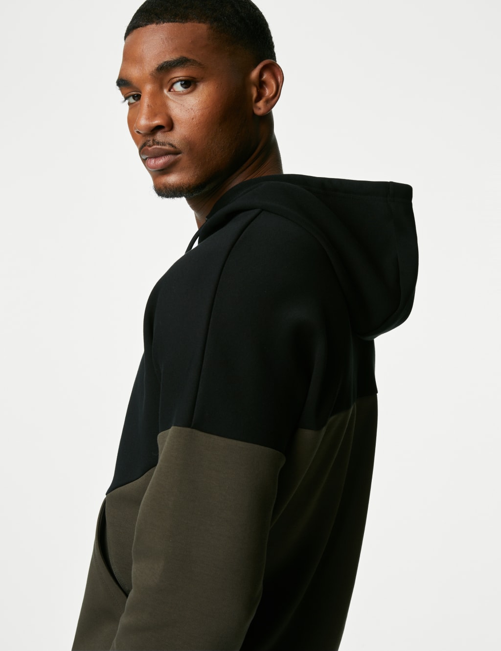 Cotton Rich Long Sleeve Hoodie image 1