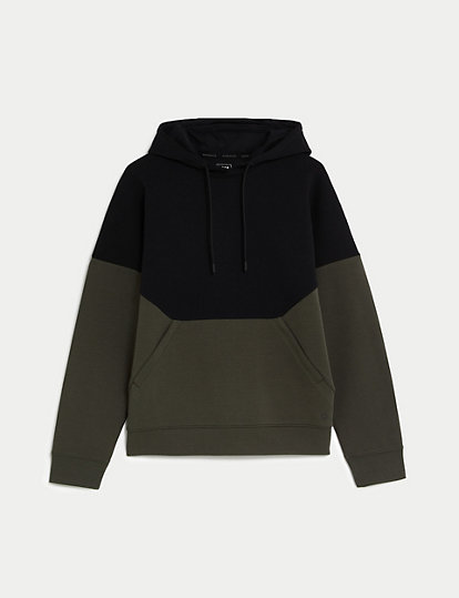 Cotton Rich Long Sleeve Hoodie