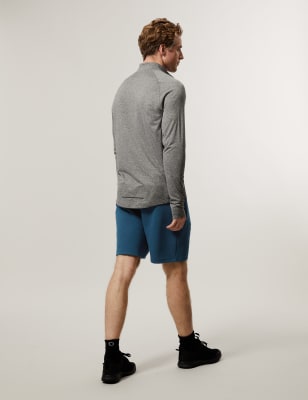 

Mens GOODMOVE Sport-Shorts mit hohem Baumwollanteil - Dark Blue, Dark Blue