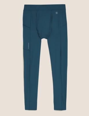 

GOODMOVE Leggings deportivosMens - Dark Blue, Dark Blue