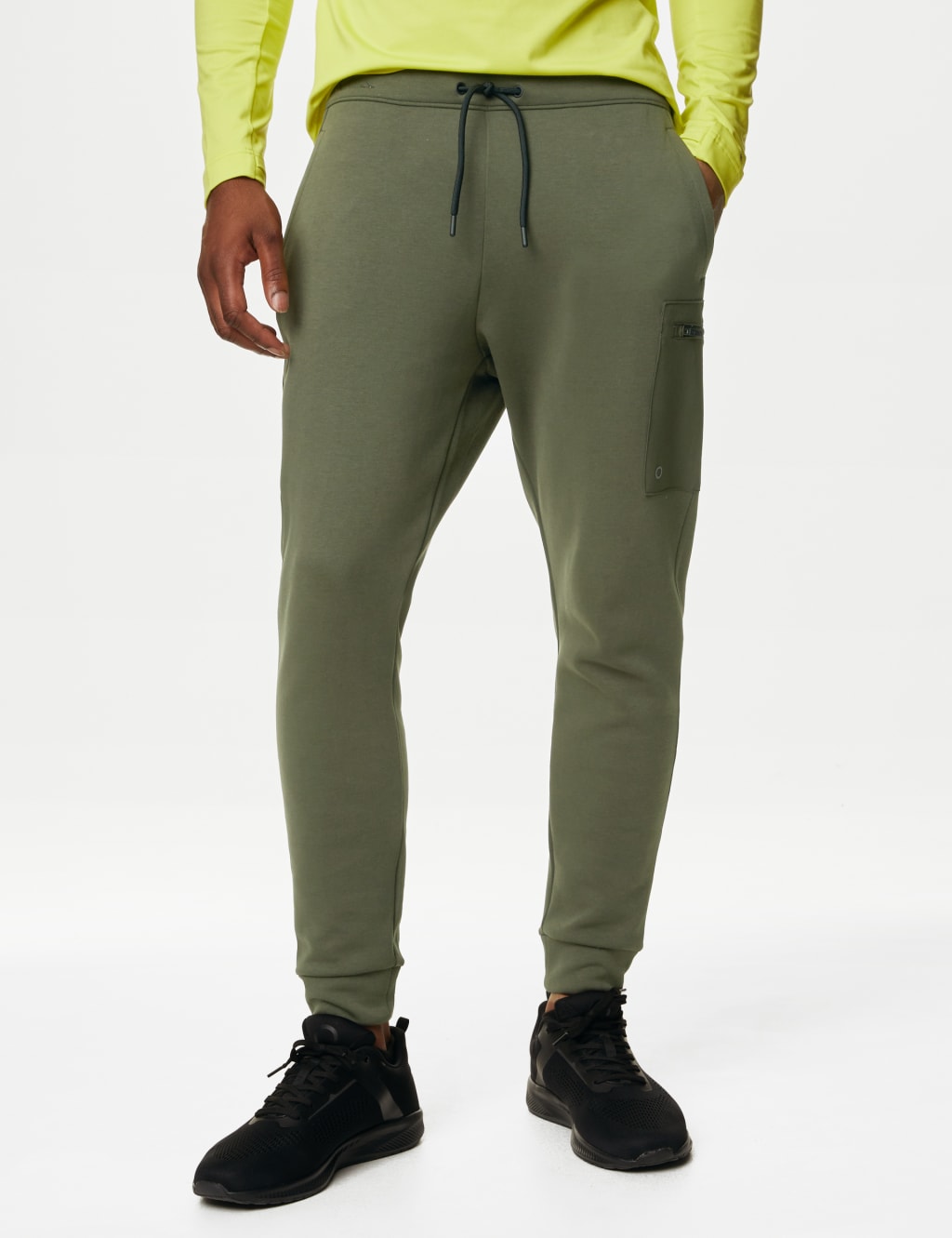 Cuffed Zip Pocket Sports Joggers image 3