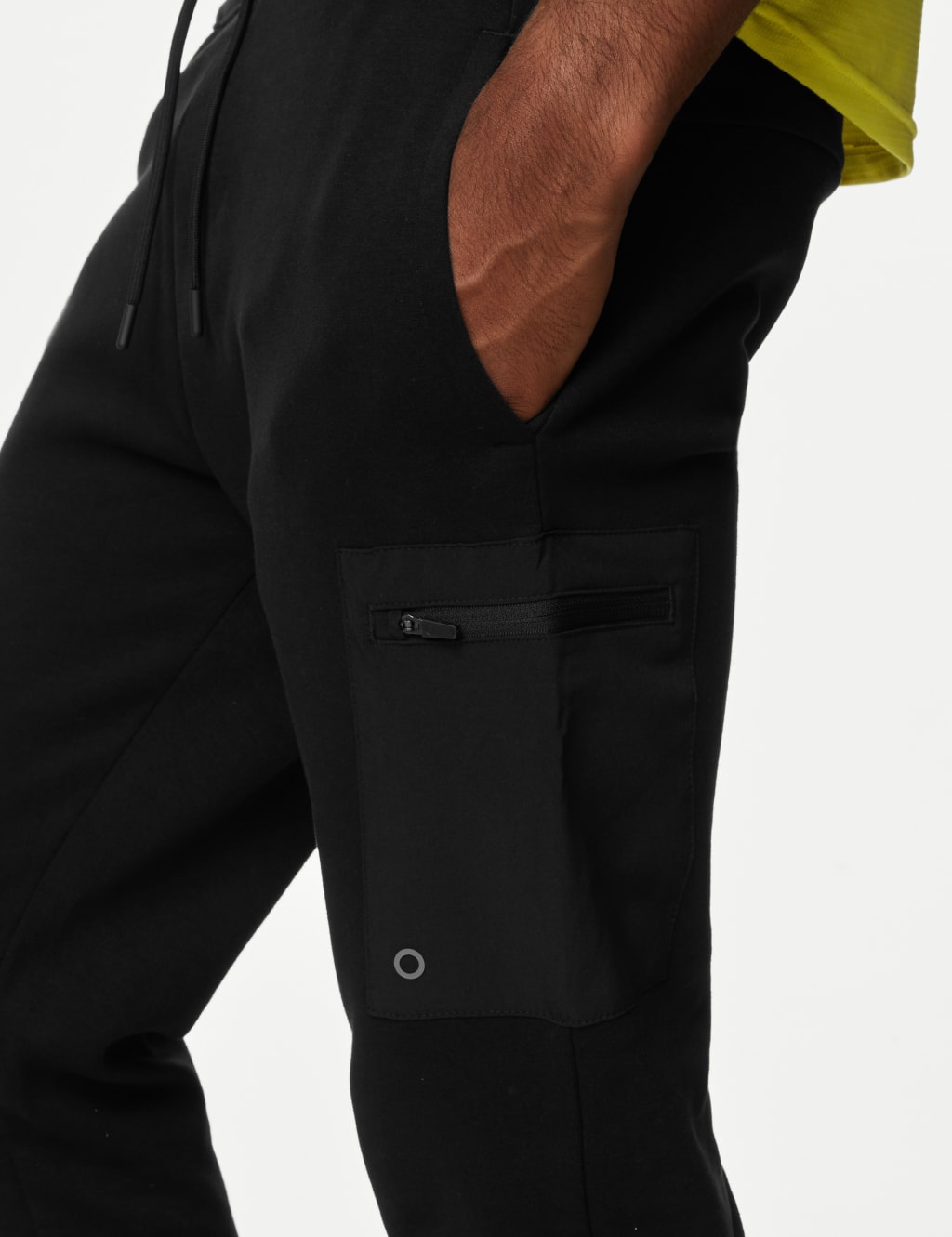 Cuffed Zip Pocket Sports Joggers image 4