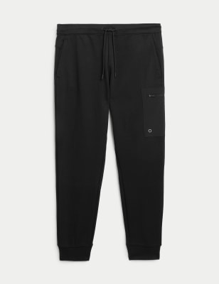 Cuffed Zip Pocket Sports Joggers