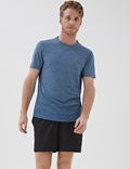 Slim Fit Ombre Training T-Shirt