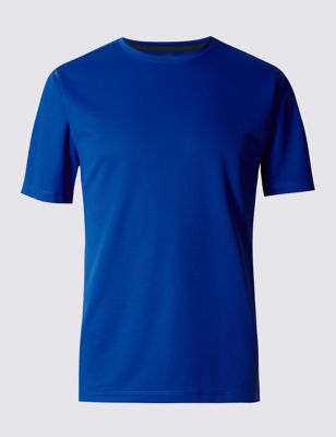 Quick Dry Active Mesh T-shirt with Reflective Trim