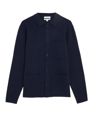 

Autograph Chaqueta de punto de algodónMens - Navy, Navy