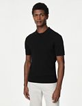 Supima Cotton Rich Short Sleeve Knitted Polo 