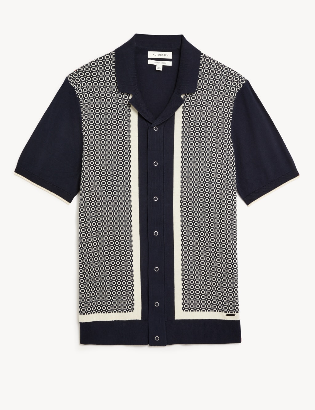 Sky Madrid Suffolk Knitted Polo Shirt main image 0