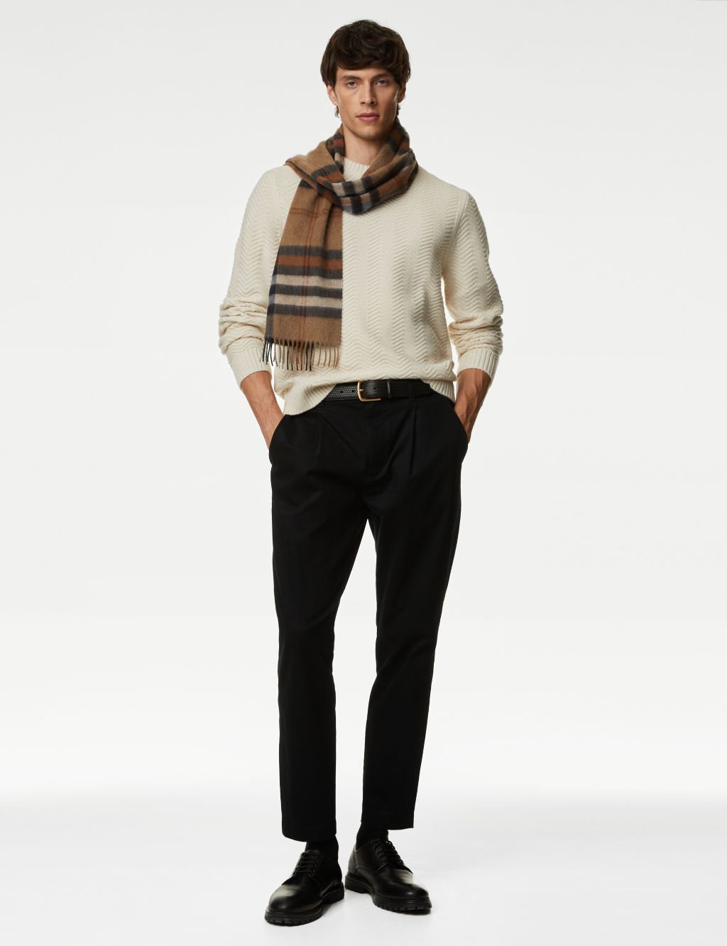 Extra Fine Merino Wool Jumper with Cashmere image 1